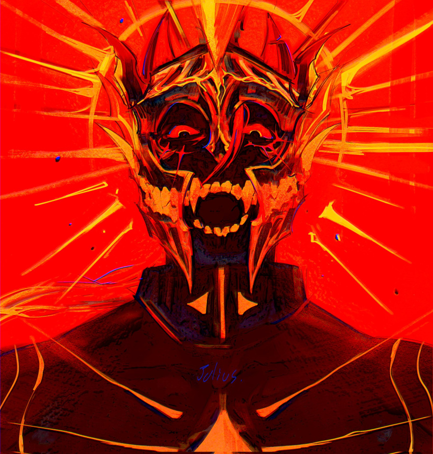 0jl0000, 1other, armor, artist_name, colored_sclera, commentary_request, helmet, highres