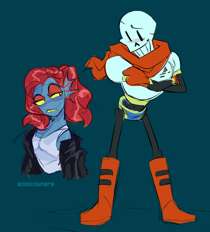 1boy, 1girl, 2020, 2d, anthro, armor, artist_name, black_eyepatch