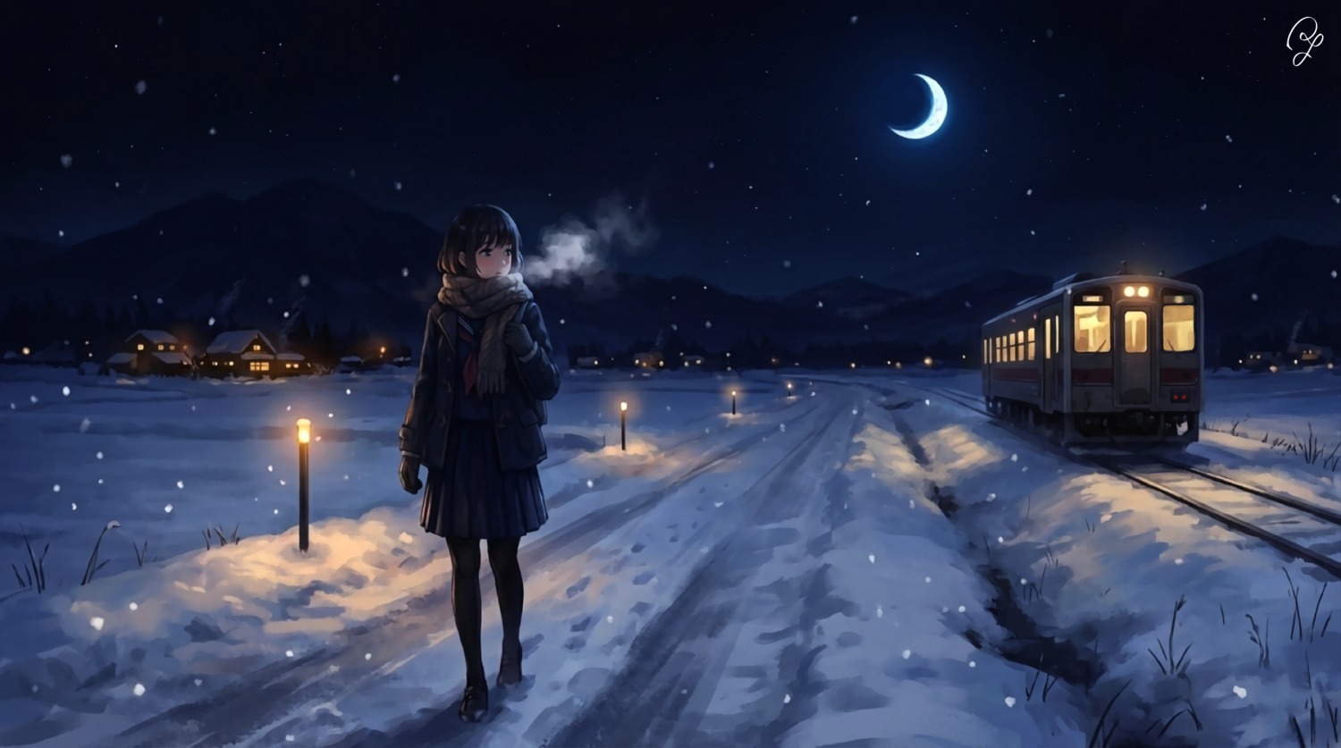 landscape, pantyhose, ryo@pon, seifuku