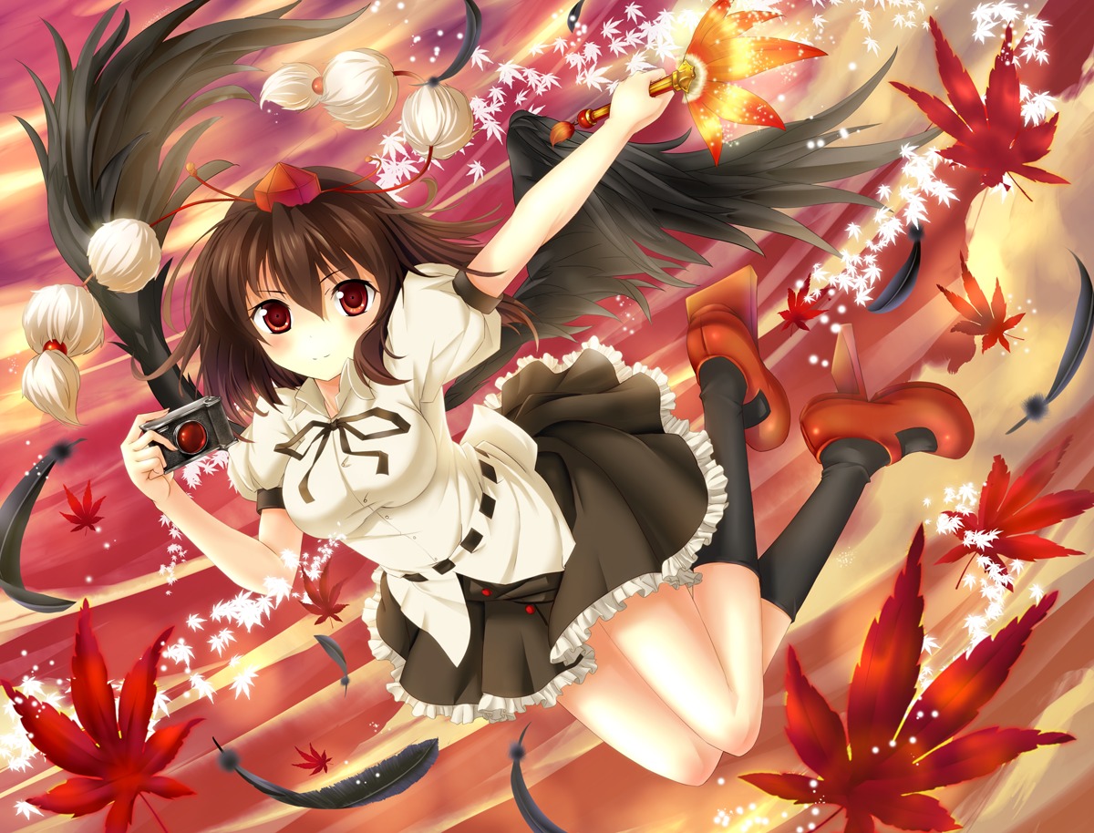 bug, shameimaru_aya, touhou, wings