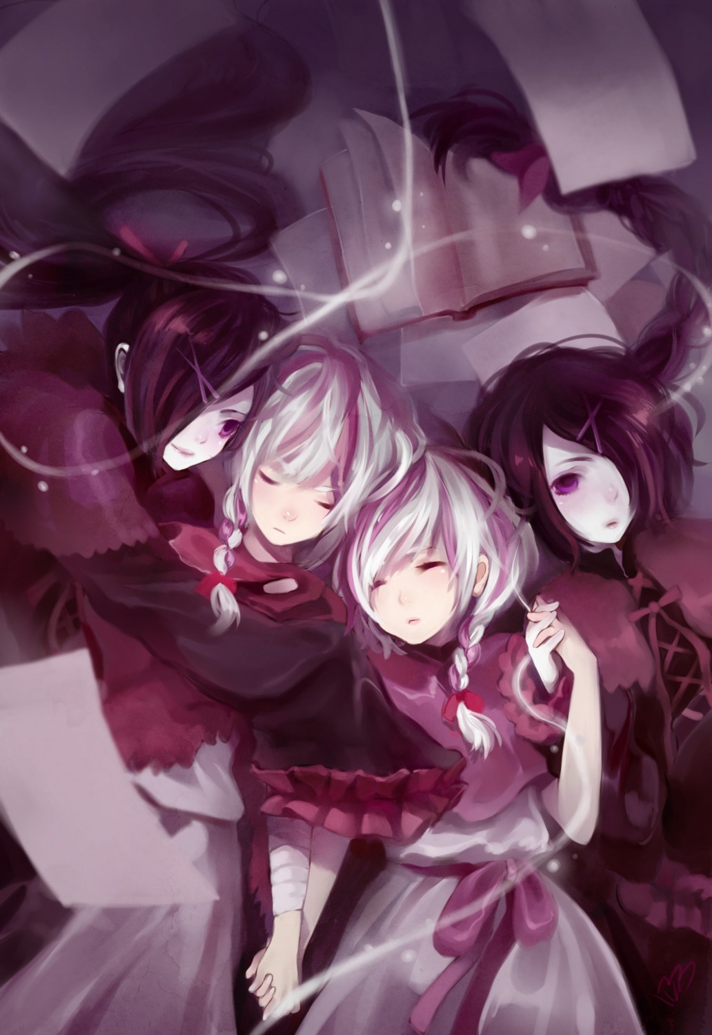 artemisia, dress, eleuseus, mu, phi, shell, sound_horizon